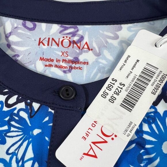 Kinona Ready To Relax Golf Dress Crazy Daisy Print Women’s XS - Picture 11 of 16